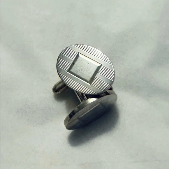 Tiffany & Co AUTHENTIC Vintage 925 Sterling Silver Cufflinks Cuff Links - Picture 2 of 16